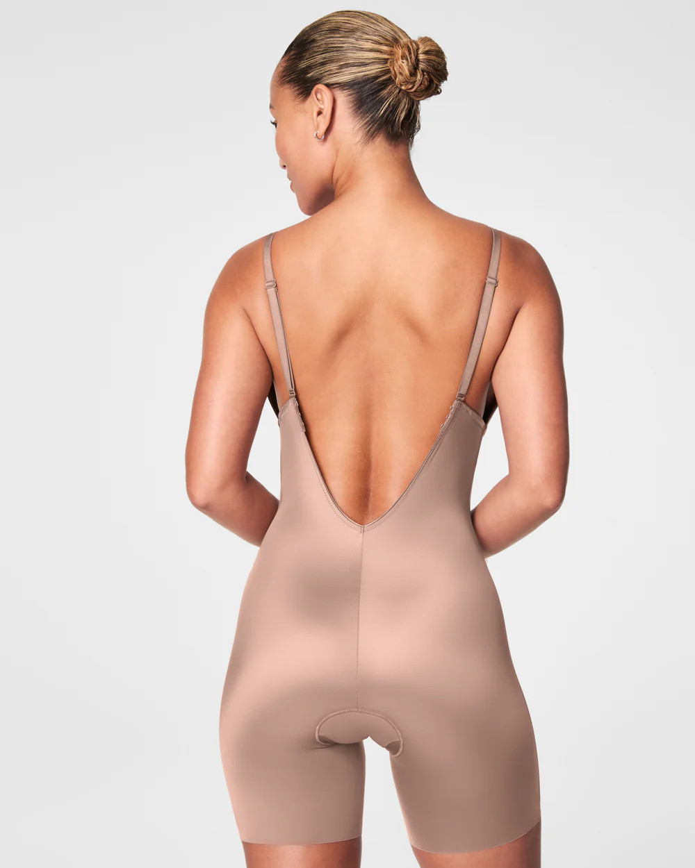 SPANXshape™ Suit Your Fancy Plunge Low-Back Mid-Thigh Bodysuit | Spanx
