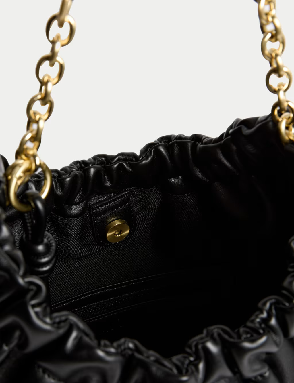 Faux Leather Chain Strap Shoulder Bag | Marks & Spencer (UK)