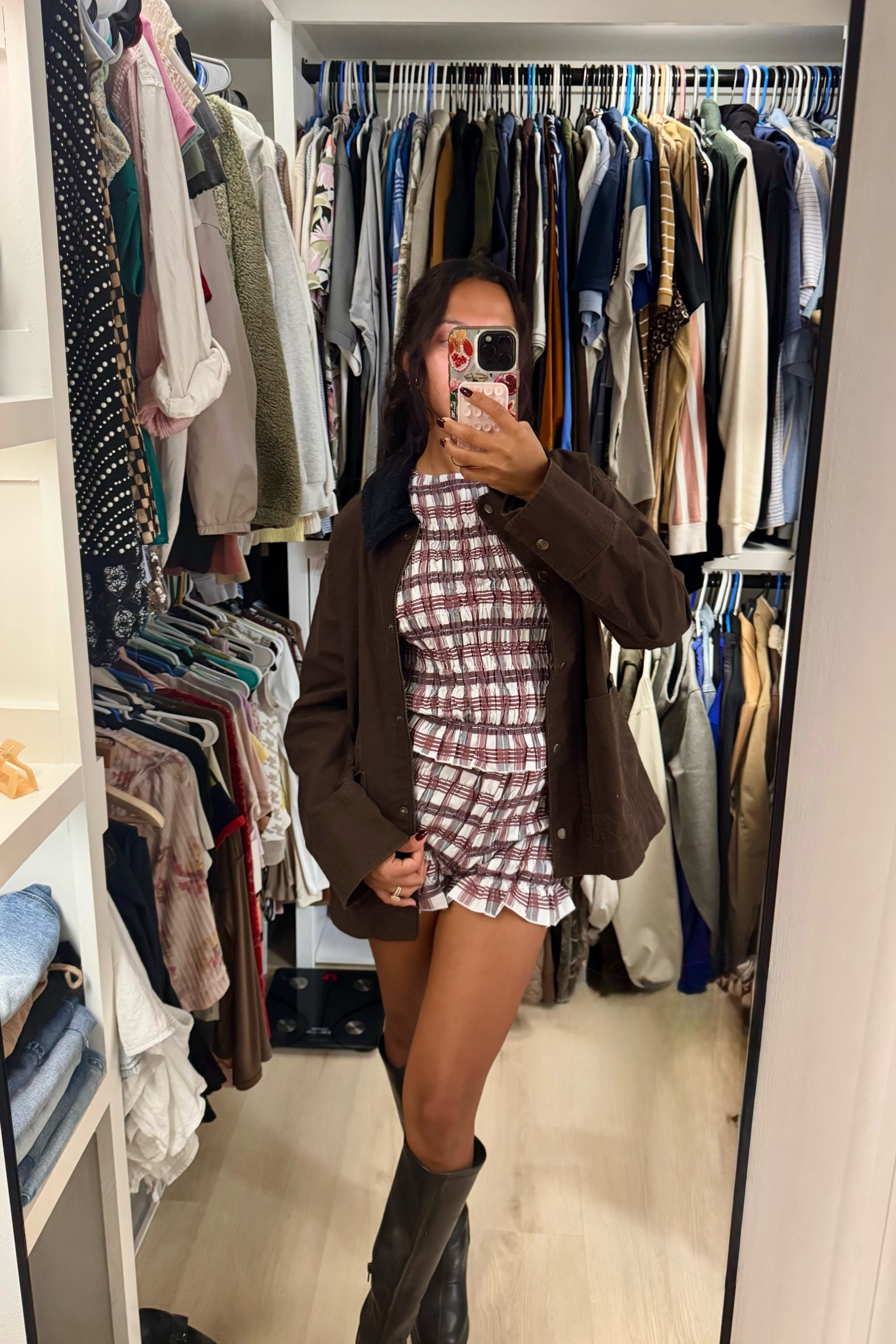 Pumpkin patch outfit, fall transition outfit , fall outfit ideas , knee high boots , barn jacket 

#LTKSeasonal #LTKHoliday #LTKStyleTip