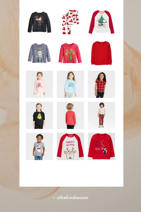 Holiday kids shirts and PJs under $10!

#LTKkids #LTKSeasonal #LTKHoliday