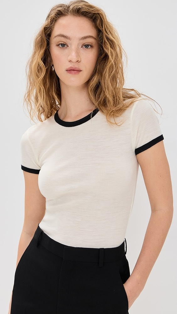 Bite Studios Two Tone Tee | Shopbop | Shopbop