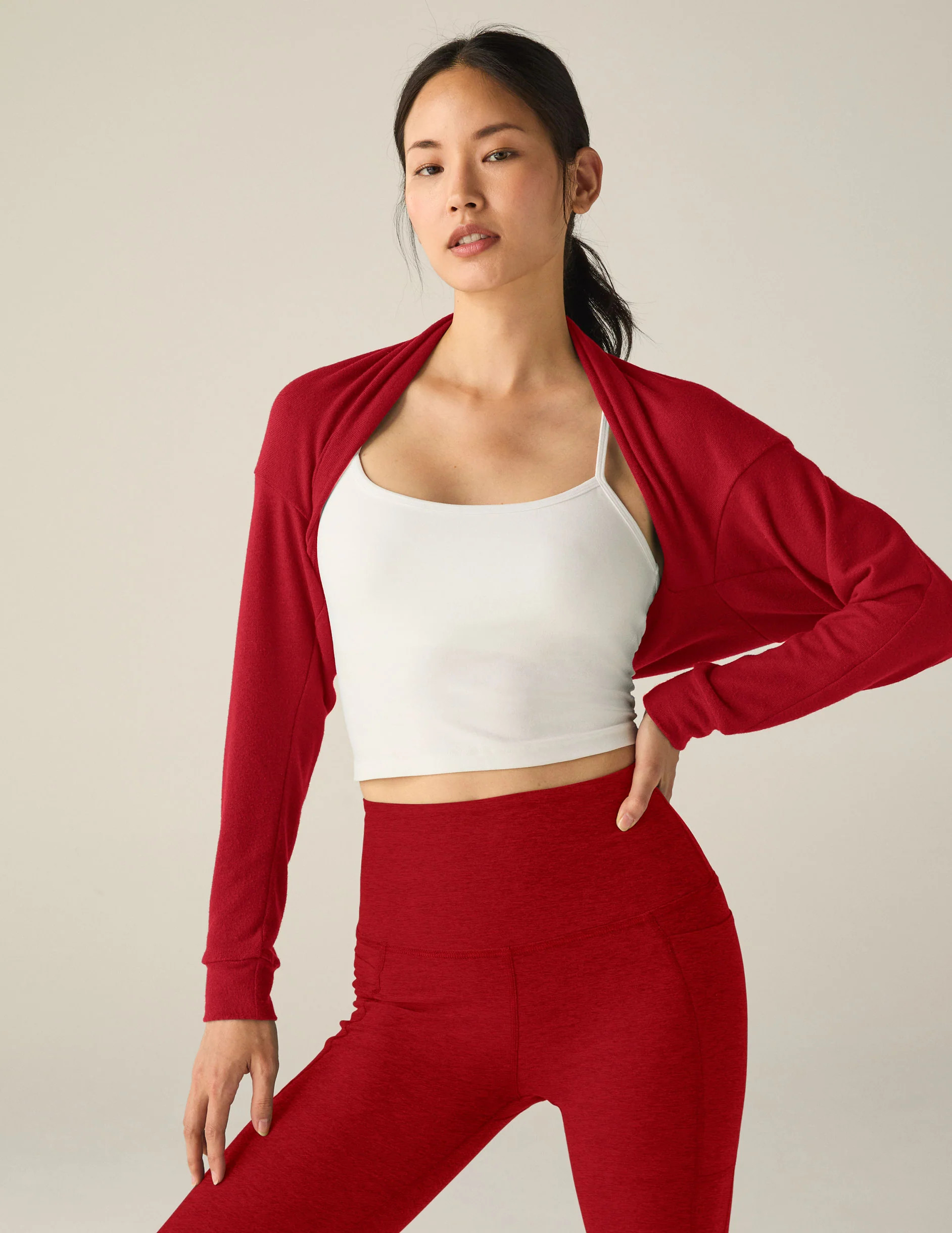 Duet 2-Way Convertible Shrug | Beyond Yoga | Beyond Yoga