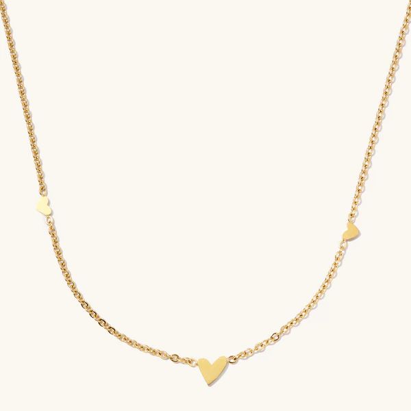 Alice Triple Heart Necklace | Nikki Smith Designs