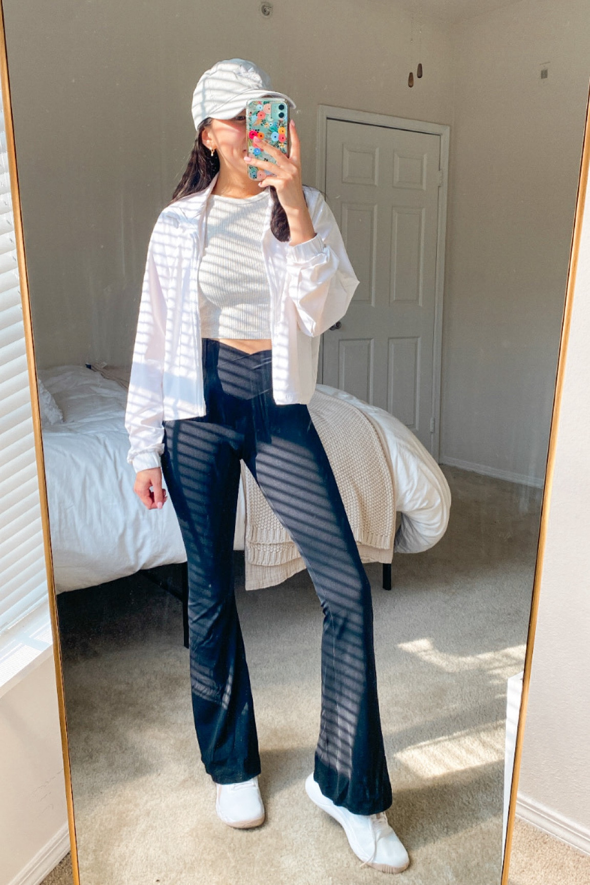 Jacket (XS), top (small), flare leggings (small, 30”), Amazon fashion, activewear, athleisure, loungewear, yoga pants 



#LTKSeasonal #LTKunder50 #LTKFitness