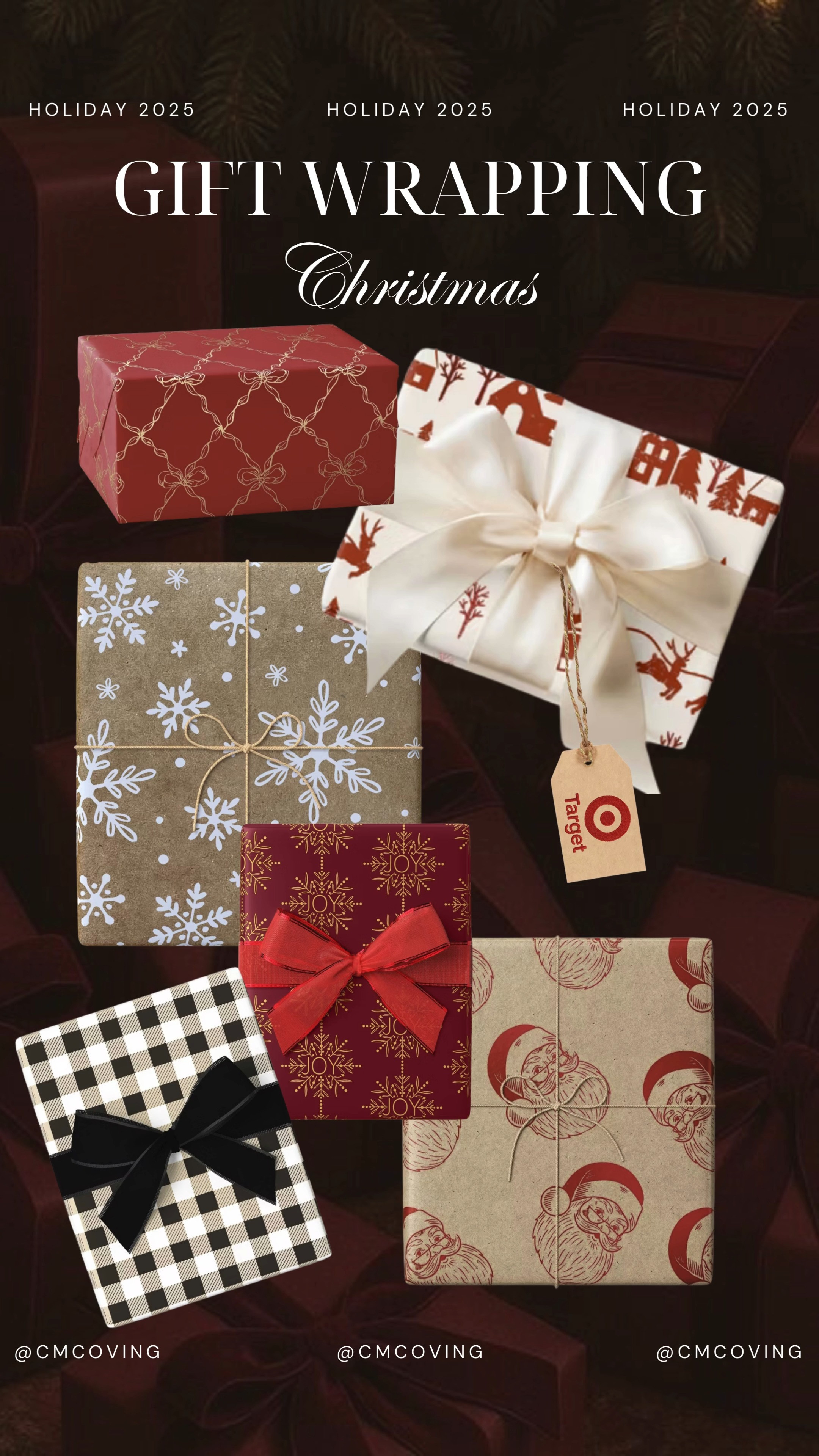 The cutest gift wrap to have under your tree from Target! 

christmas, wrapping paper, christmas gift, target, target christmas 

 #LTKGiftGuide #LTKHoliday #LTKSeasonal