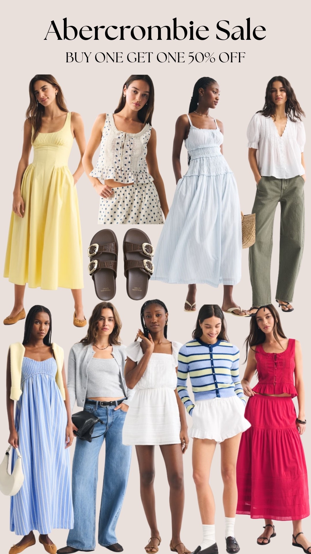 My favorites from the Abercrombie sale! Everything is Buy One Get One 50% off and I want all of these! 😍

#LTKSeasonal #LTKSaleAlert #LTKootd