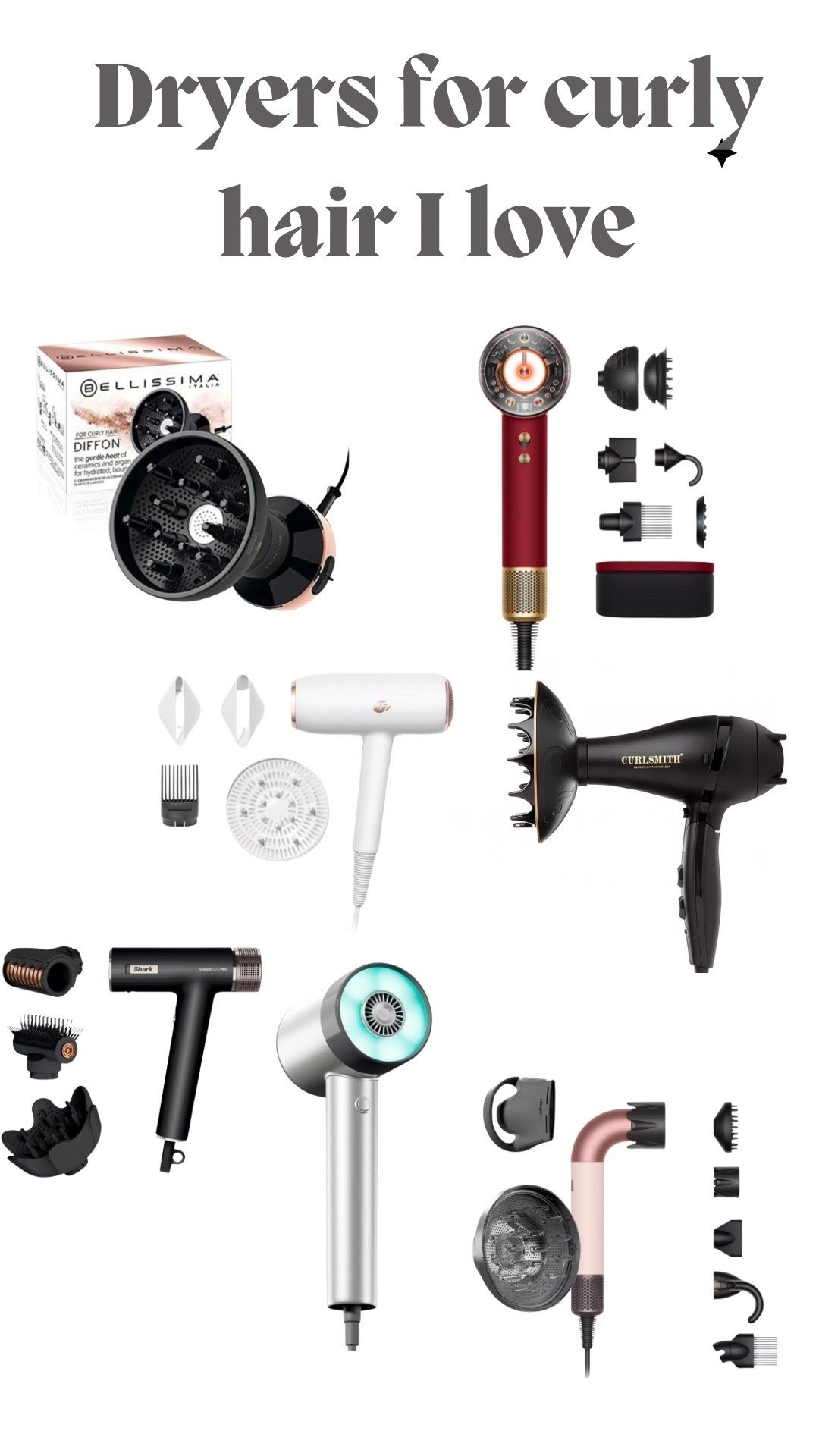 *t Dryers made for curls
These are my top picks that give definition, shine, and zero frizz - whether you're diffusing or stretching your curls.
$ Tap to shop my curly girl-approved favorites!
#CurlyHairRoutine #LTKBeauty
#CurlyHairMustHaves
#LTKSalonFinds #MyCurlyJoys