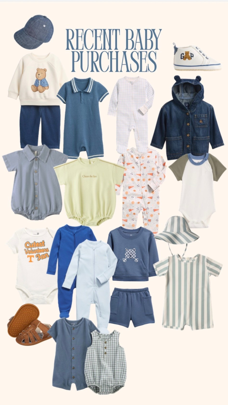 Some recent baby boy clothes we’ve gotten! #babyboyclothes #babyboyclothing 

#LTKmomlife #LTKBaby
