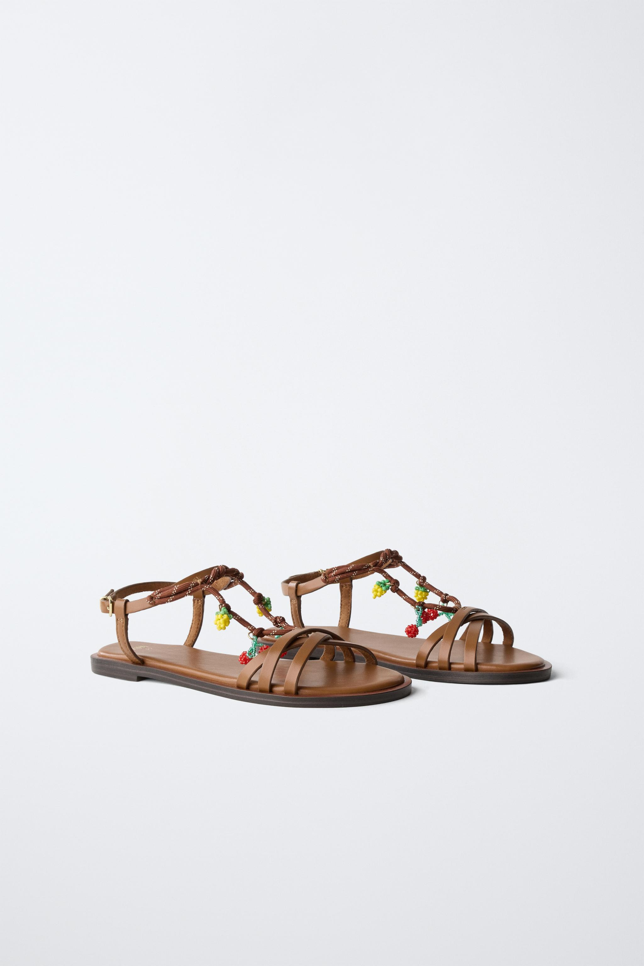 FRUIT STRAP SANDALS | Zara US