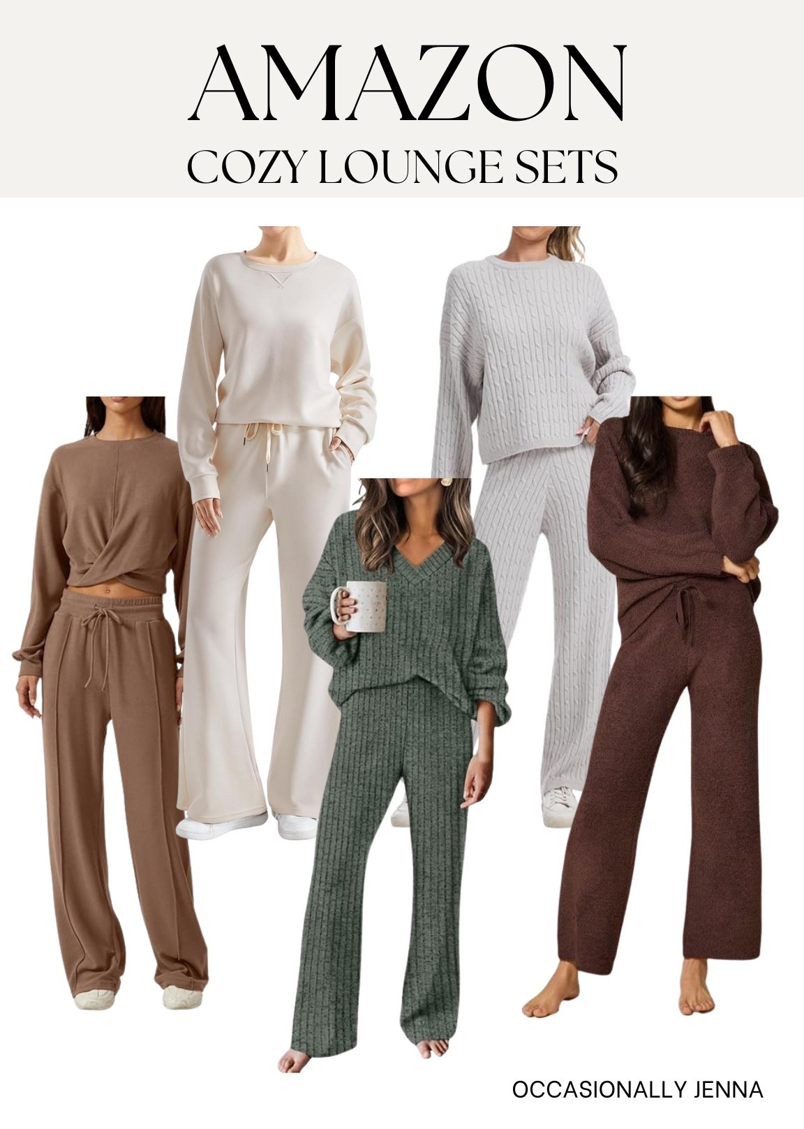 Cozy lounge sets I’m loving on Amazon! 

#LTKSeasonal