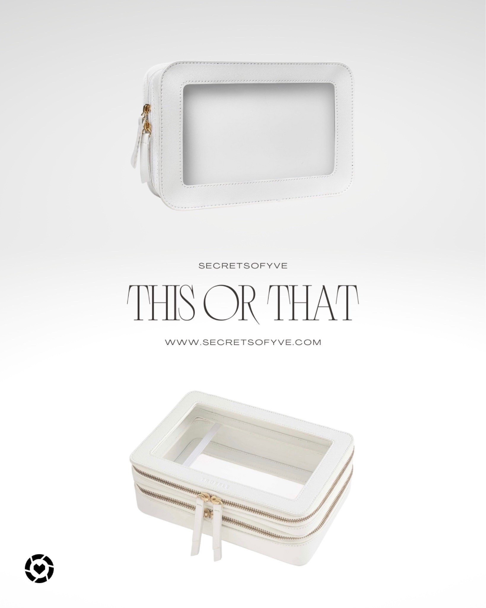 Secretsofyve: Save or splurge, save versus splurge. Store beauty products or more at home or on the road! Travel essentials, home organization, vacation essentials .
#Secretsofyve #ltkgiftguide
Always humbled & thankful to have you here.. @amazon @truffle
CEO: PATESI Global & PATESIfoundation.org
 @secretsofyve : where beautiful meets practical, comfy meets style, affordable meets glam with a splash of splurge every now and then. I do LOVE a good sale and combining codes! #ltkstyletip #ltksalealert #ltkfamily #ltku #ltkfindsunder100 #ltkhome #ltkfindsunder50 #ltkplussize #ltkmidsize #ltkover40 #ltktall #ltkholiday #ltkpetite  #ltkkids secretsofyve

#LTKSeasonal #LTKBeauty #LTKTravel