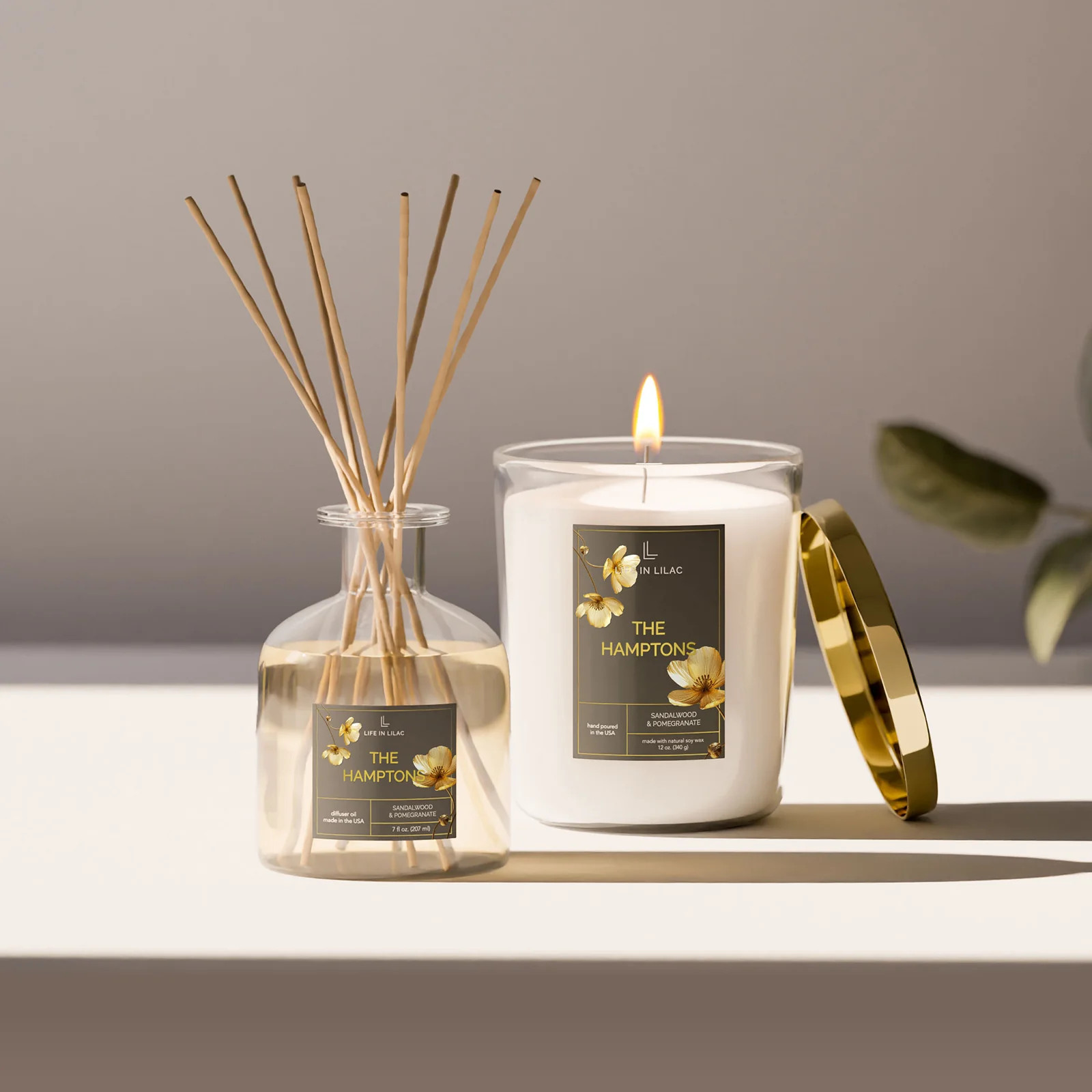 The Hamptons Limited Edition Candle Diffuser Bundle - Ships Monday May | Life In Lilac