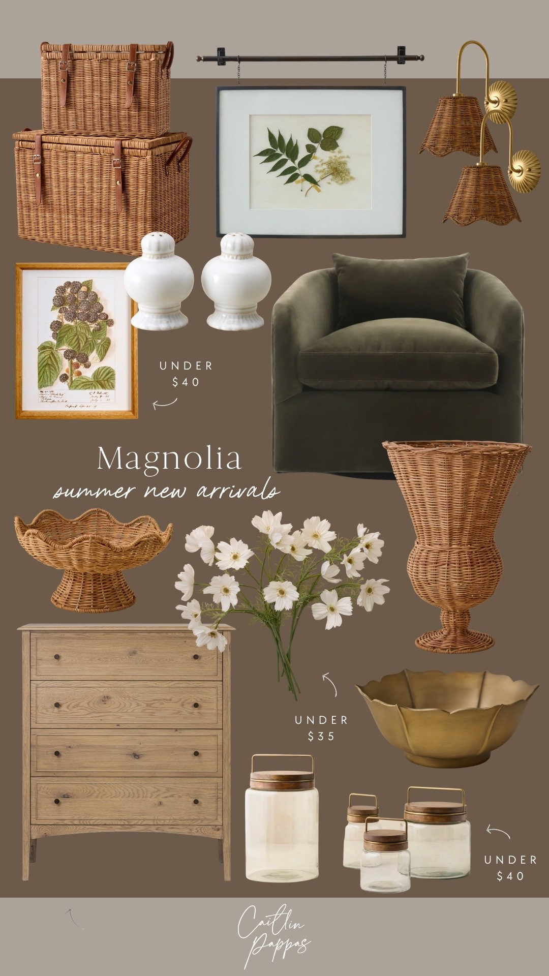 Magnolia summer new arrivals! Love these pretty neutral home finds from Magnolias new collection. 🙌🏻 Neutral Home, Cozy Home, Summer Home

#LTKHome #LTKSeasonal