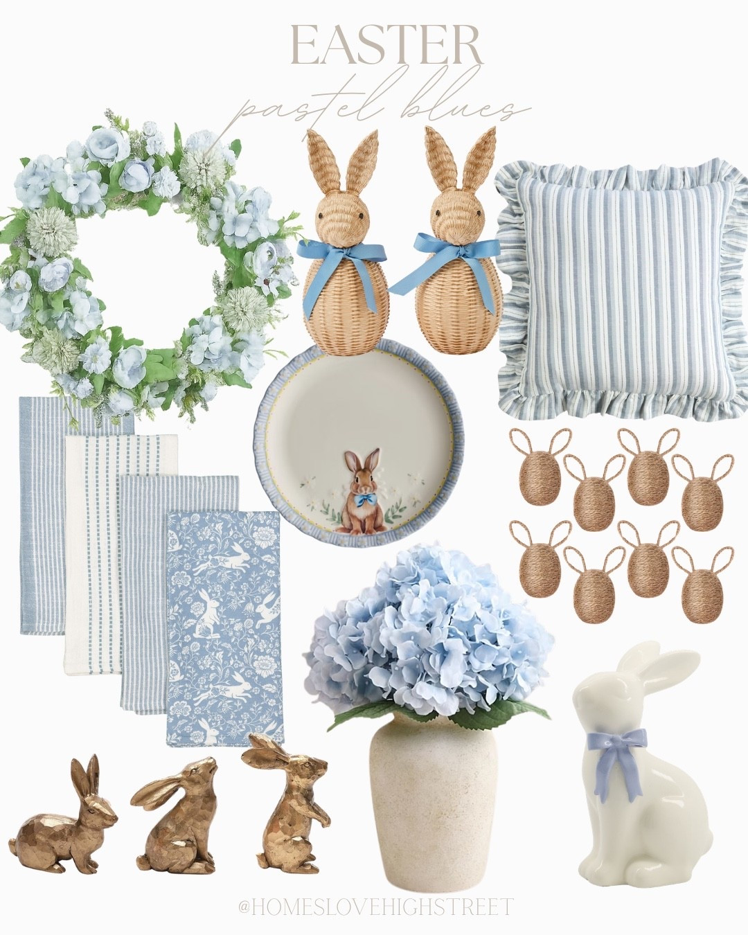 Soft spring blues & bunny details 🐰🩵

#LTKuk #LTKhome #LTKspring