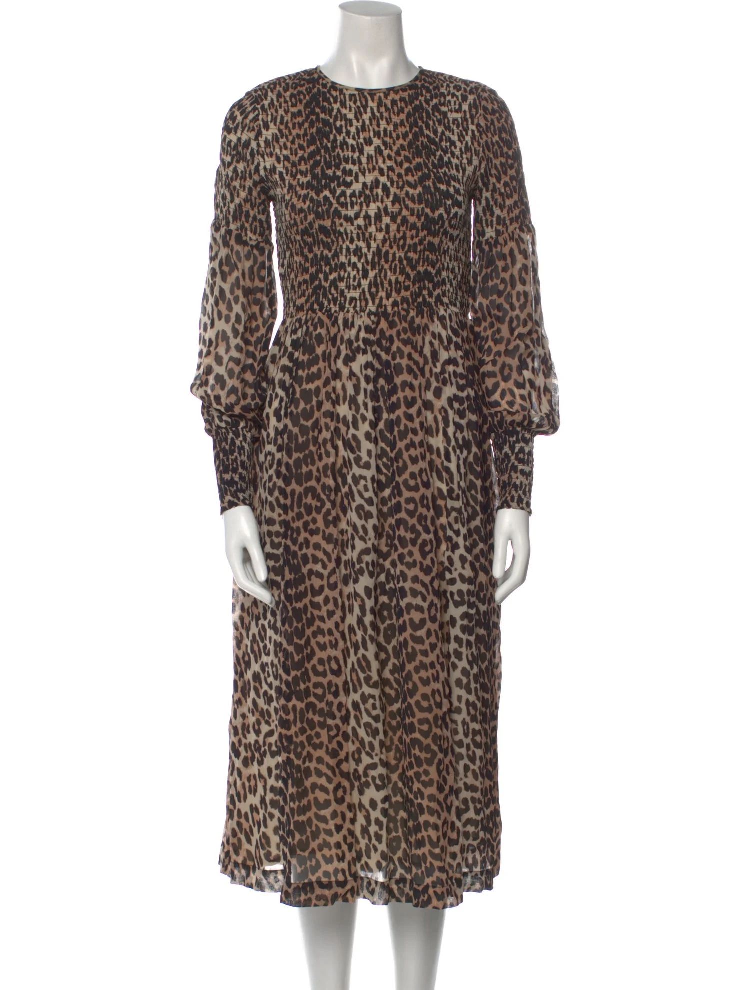 Animal Print Long Dress | The RealReal