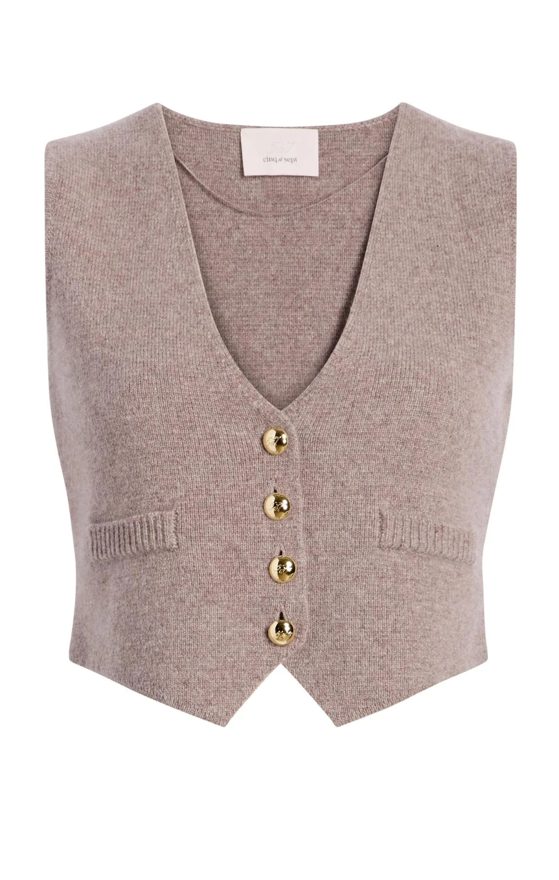 Mykah Cashmere Vest | Cinq à Sept