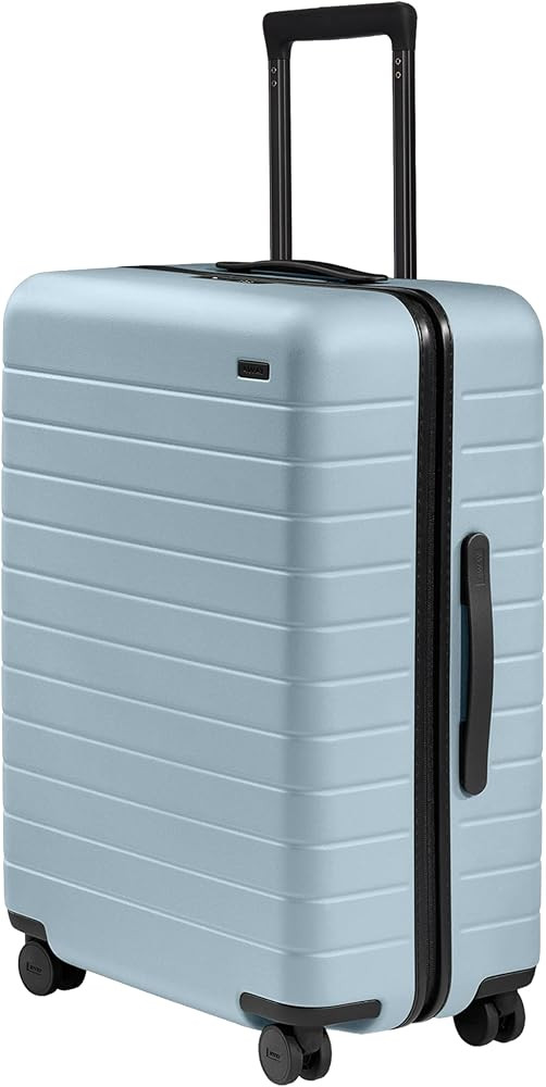 Away Amazon Exclusive Medium Checked Luggage - 26-Inch Lightweight Hardside Suitcase with Custom ... | Amazon (US)