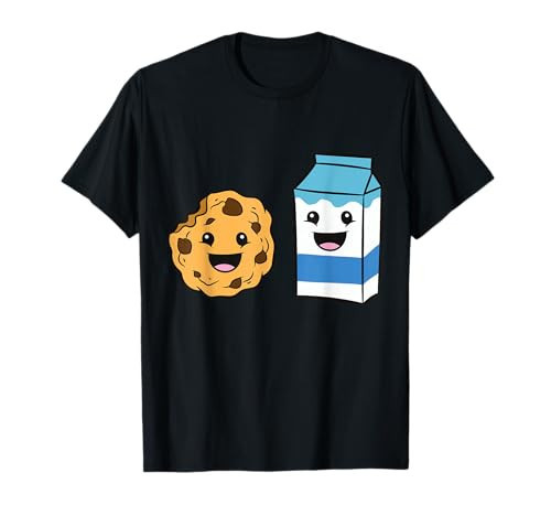 Kawaii Milk Chocolate Chip Cookie T-Shirt | Amazon (US)