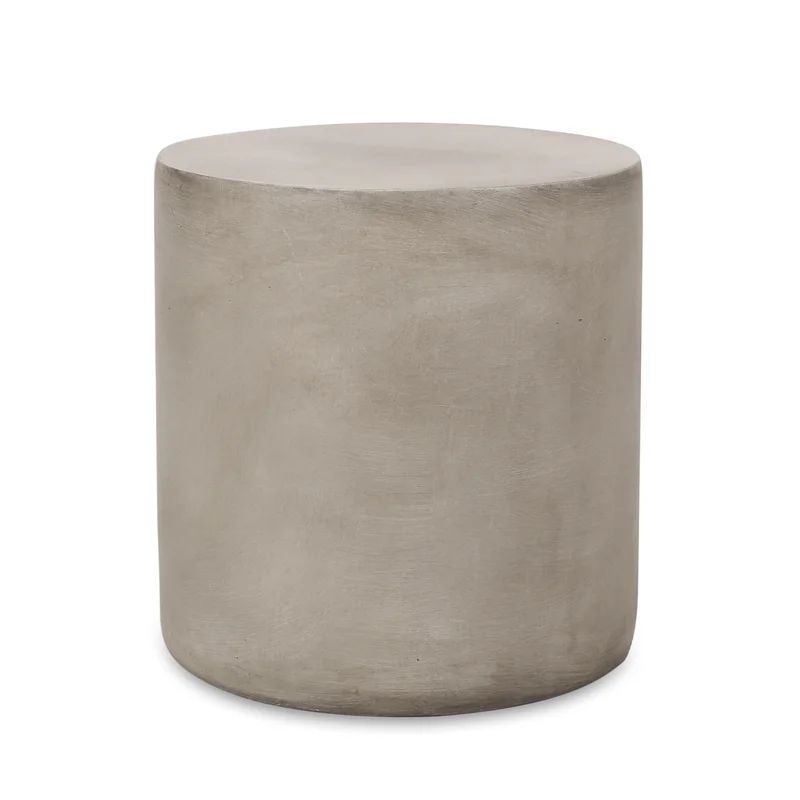 Belsy Light Concrete Side Table | Wayfair North America