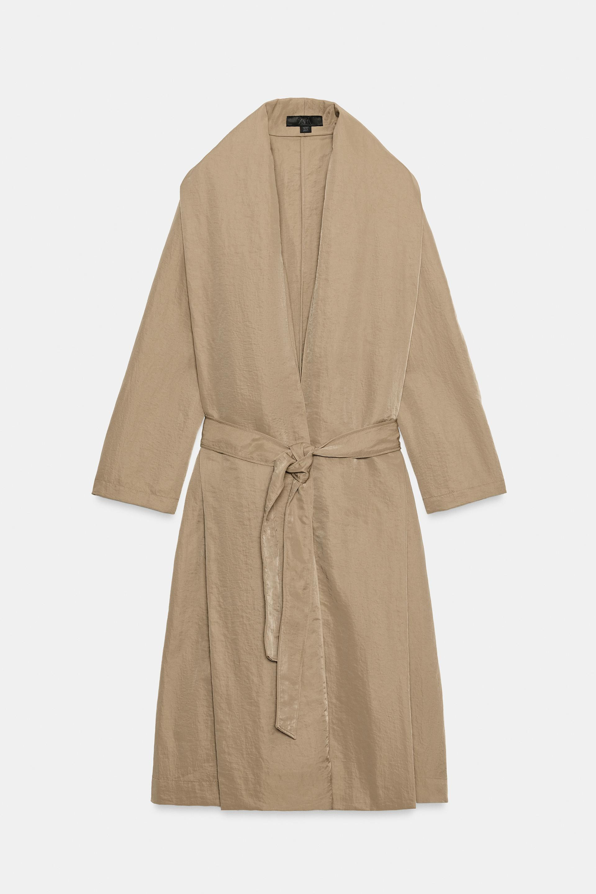 ZW COLLECTION BELTED TRENCH COAT | Zara UK