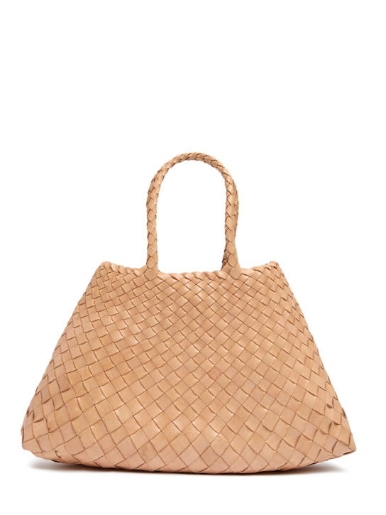 Small Santa Croce leather shoulder bag | Luisaviaroma