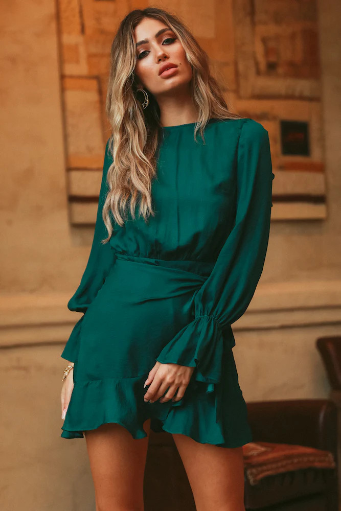 Hidden Figures Dress Forest Green | Hello Molly (AU)