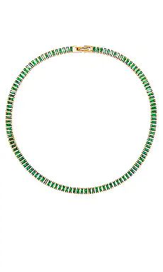 BRACHA Candybar Necklace in Emerald from Revolve.com | Revolve Clothing (Global)