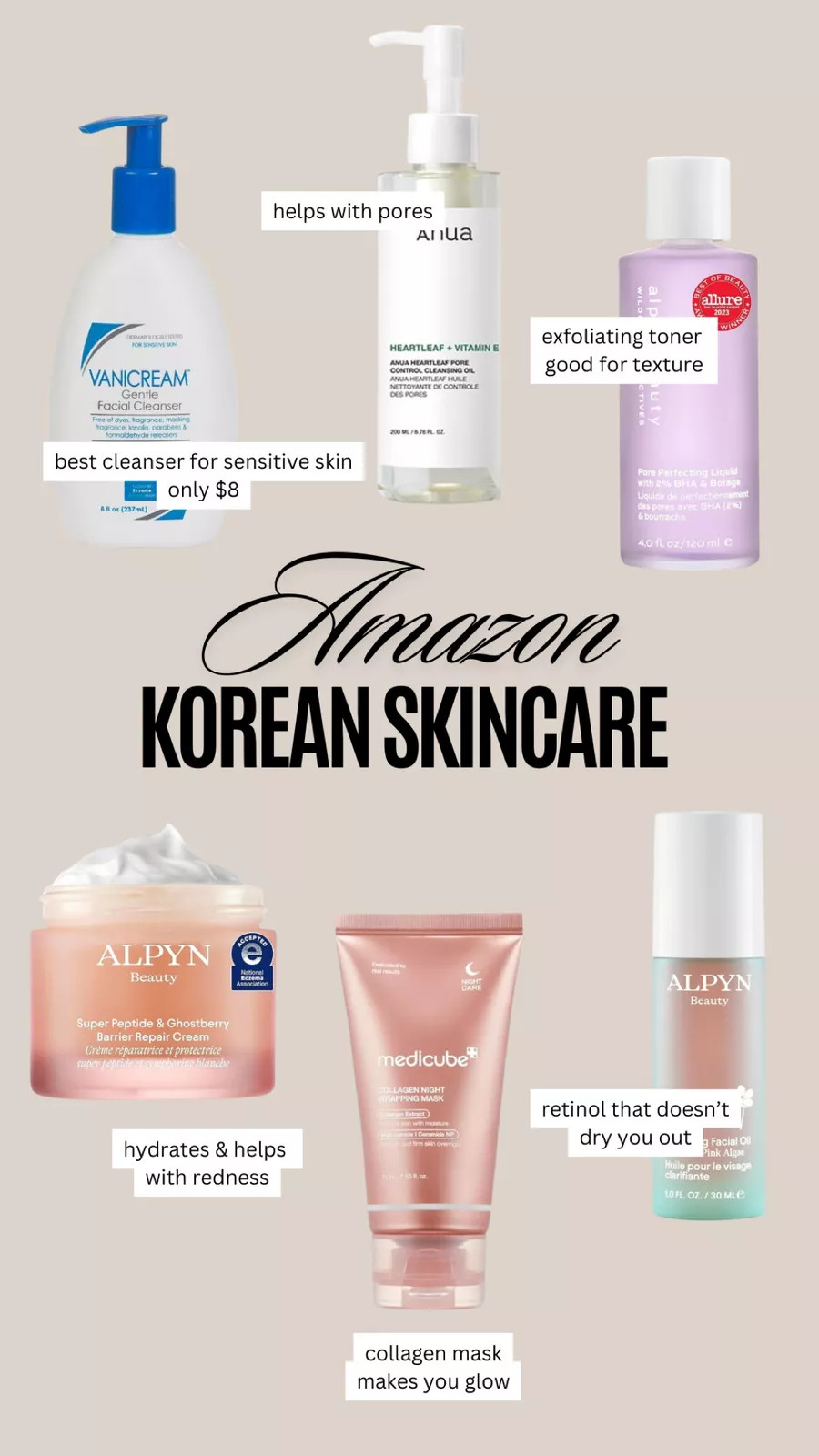 Amazon Korean skincare faves ❤️ have been loving these lately 

 #LTKBeauty