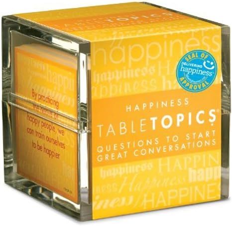 TableTopics Happiness: Questions to Start Great Conversations | Amazon (US)