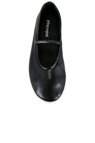 Jeffrey Campbell Dancerina Flats in Black from Revolve.com | Revolve Clothing (Global)