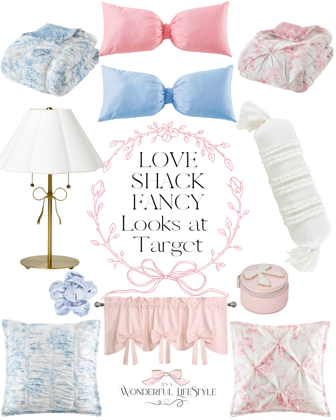 LoveShackFancy Looks at TARGET.

Looking for that gorgeous LoveShackFancy vibe, but for much less? 🌸 Check out fabulous Target finds! You’ll love how easy it is to snag stylish pieces that give you that dreamy look. Happy shopping! 🛍️✨ #LookForLess #LoveShackFancy #TargetFinds 

 #LTKHome #LTKSaleAlert #LTKFindsUnder50