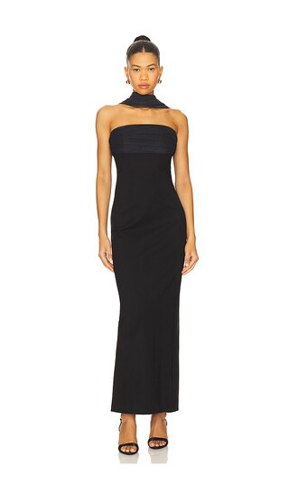 Tierra Maxi Dress in Black | Revolve Clothing (Global)