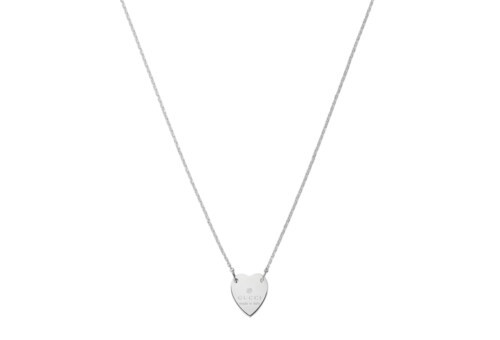 Gucci - Heart necklace with Gucci trademark | Gucci (US)
