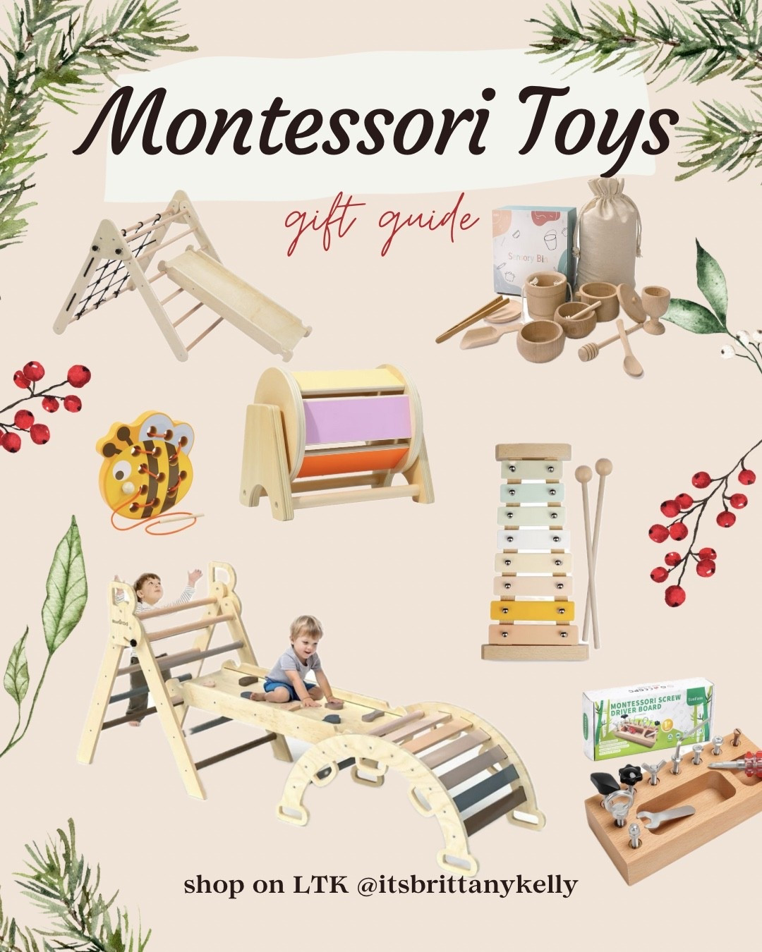 ✨ Montessori Magic ✨
If you’re shopping for little ones this season, Montessori toys are always a win — think open-ended play, creativity, and learning through fun. 💫
I’ve rounded up my favorite Montessori-inspired finds that encourage independence and curiosity — perfect for gifting this year! 🎁


#LTKHoliday #MontessoriToys #GiftGuide #LTKkids #LTKgiftguide


#LTKGiftGuide #LTKKids #LTKBaby