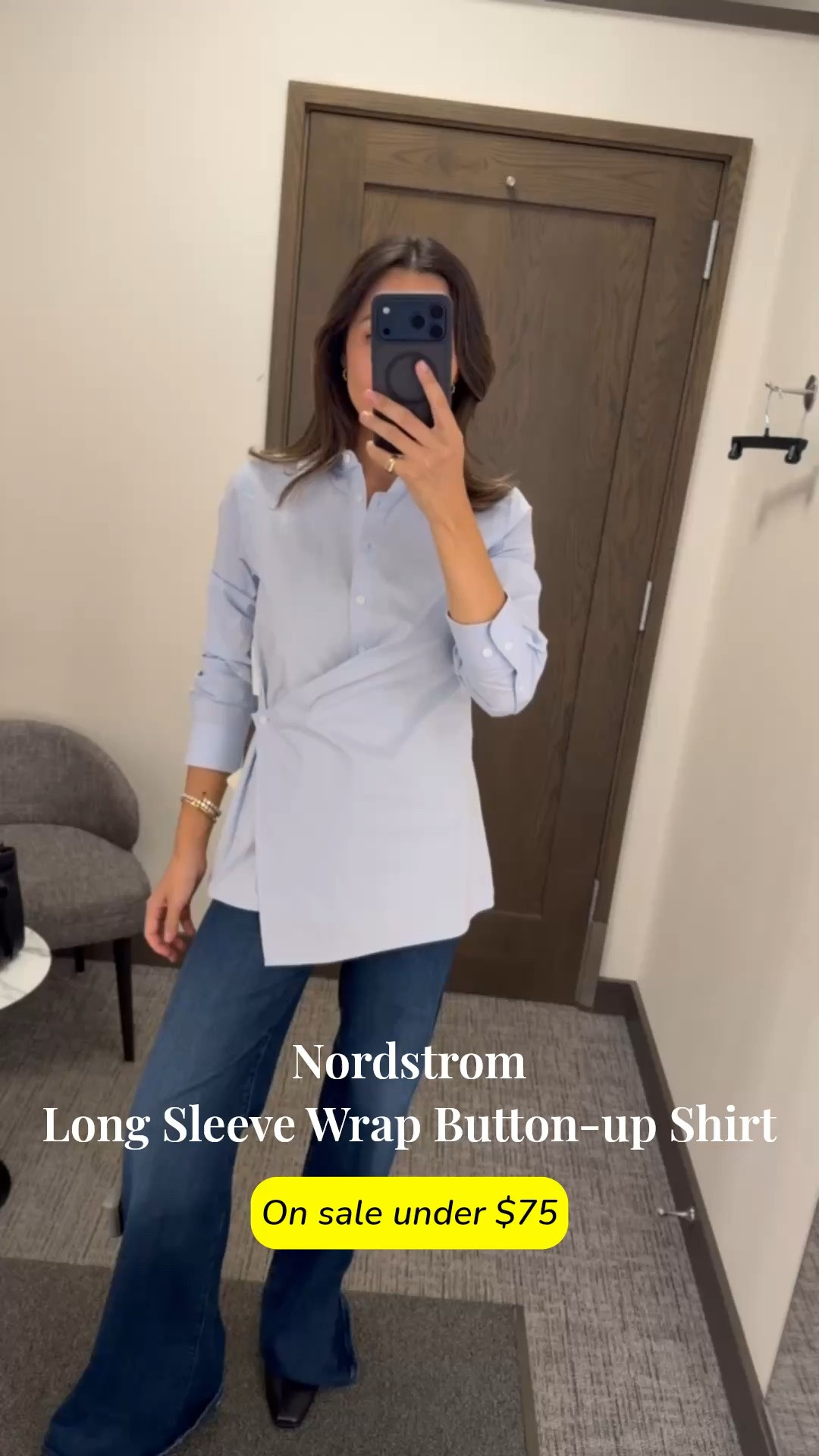 Work shirt on sale under $65 for the Nordstrom anniversary sale 

I find Nordstrom brand tops to run big, so size down 

Linked to more workwear tops on sale 

Nsale / workwear / asymmetrical top / elevated staples

#LTKSaleAlert #LTKootd #LTKWorkwear