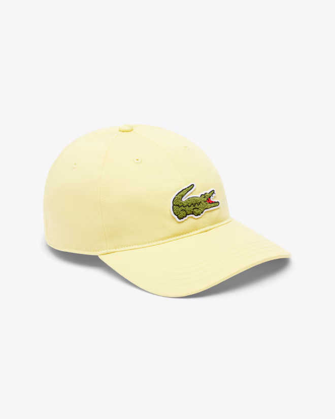 Unisex Crocodile Badge Cotton Twill Cap | Lacoste (US)