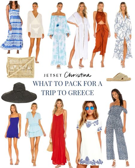 What to pack for a trip to Greece 🇬🇷 

#greece #whattopackforgreece #whattowearingreece #greeceoutfits 

#LTKeurope #LTKunder50 #LTKunder100