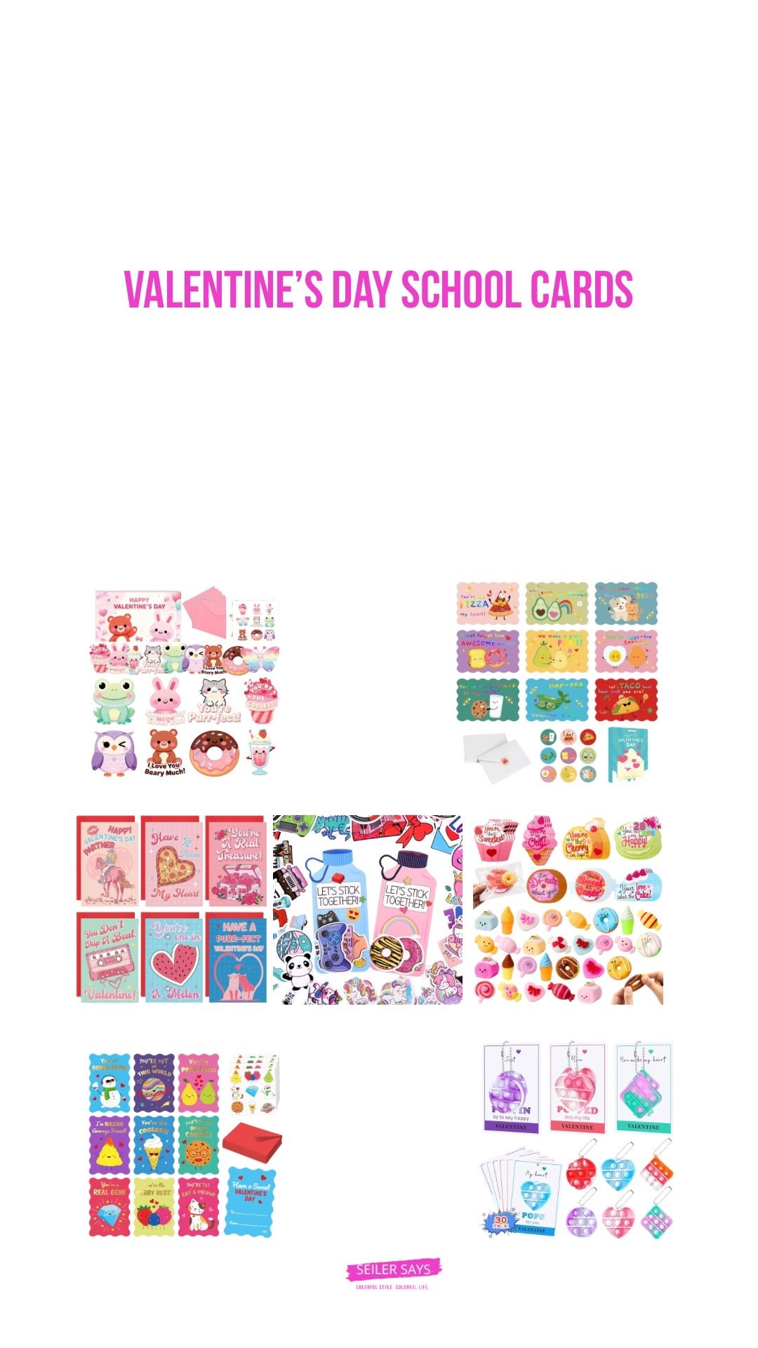 It’s time to buy your child’s Valentine’s Day school cards to give to their friends! These are from Amazon.

#LTKSeasonal #LTKValentine #LTKKids