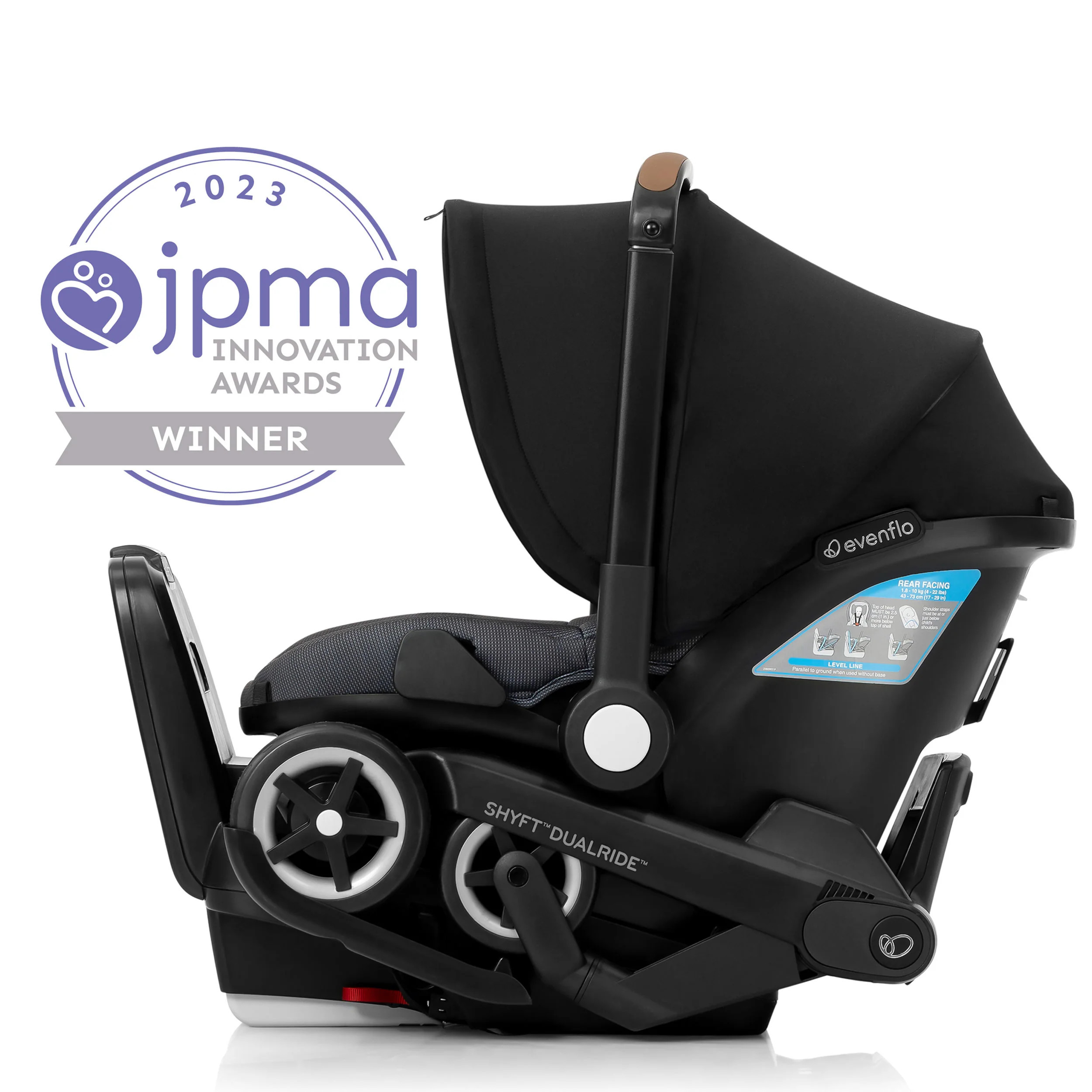 Shyft DualRide Infant Car Seat Stroller Combo with Carryall Storage | Evenflo® Official Site | Evenflo