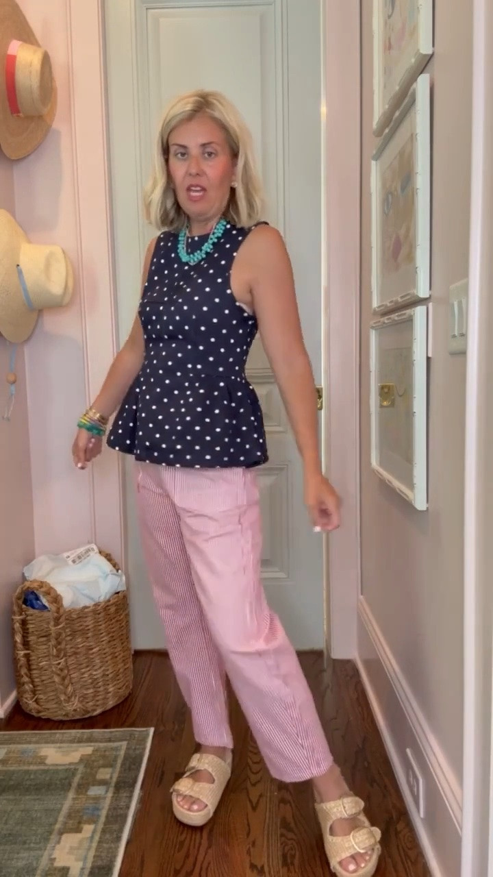 Code mixandmatch20 for 20% off ALL regular & sale priced clothing at The Willow Tree until 6/27 at midnight.

These pants are a YES!! I’m styling these all the ways!! I’m loving every  piece from The Willow Tree. I’m in small top & pants and 38.5 sandals (size 1/2 up). 
Sizing: 
Black Tee - small
Pink Tee - s/m
Ivory top - small
White Jeans - 25
Pink Pants - small 
Orange Jeans - small 
Sleeveless Tops- small 
Red Striped Pants - small

#LTKdayinmylife #LTKmomlife #LTKstorytime