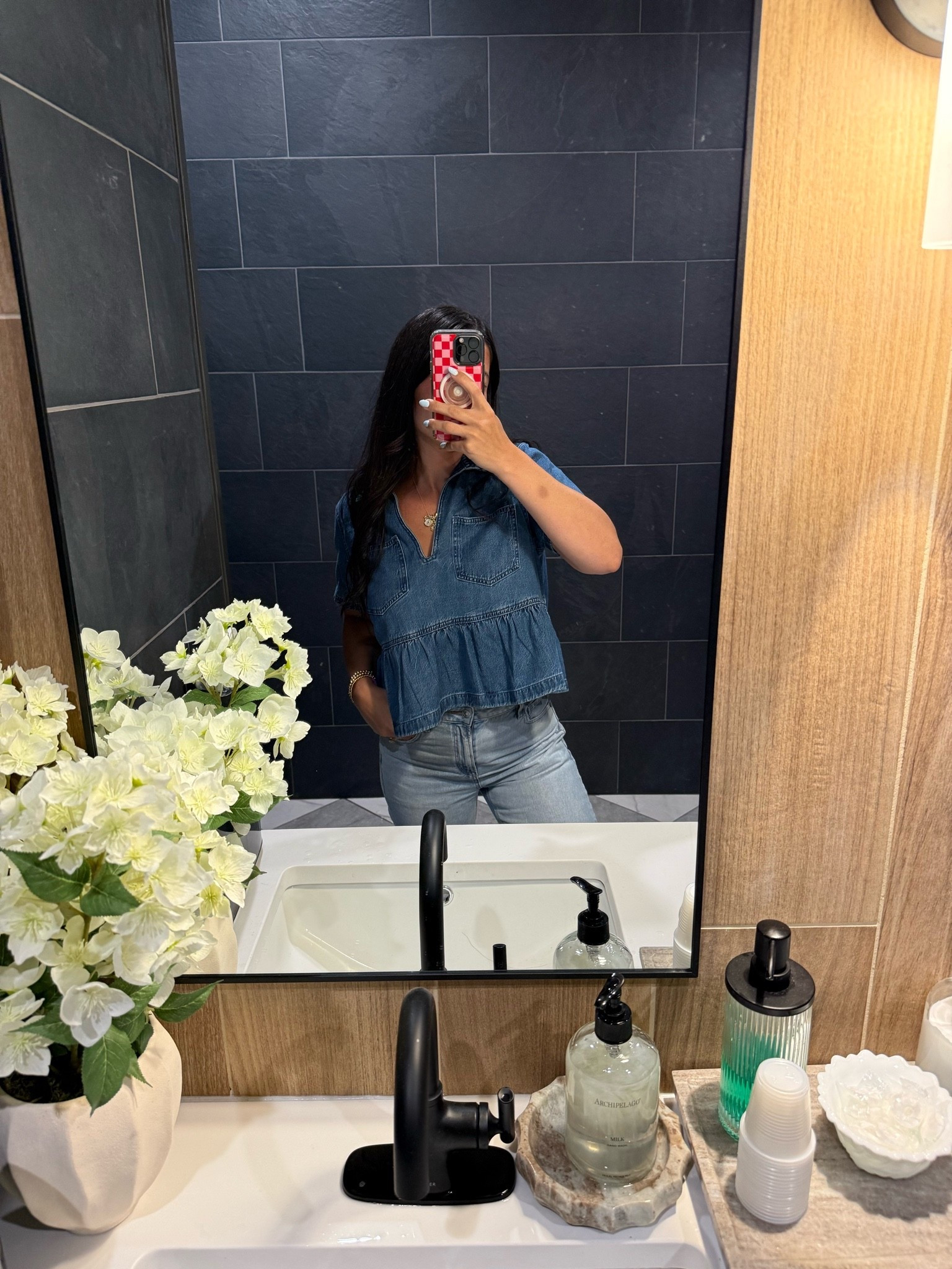 Denim on denim 💙

#LTKMothersDay #LTKgrwm #LTKootd