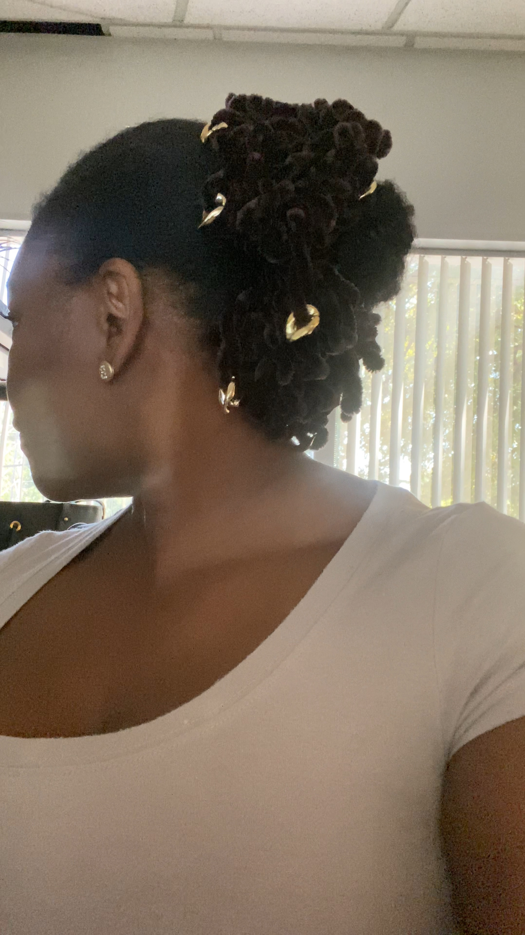 I forgot I had this cute scrunchy and it came in handy today to elevate my pulled back bun 🙌🏾. #LTKHair

#LTKStyleTip #LTKVideo