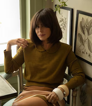 Antonio Melani x The Style Bungalow Lido Wool Blend Long Sleeve Peter Pan Collared Sweater | Dill... | Dillard's