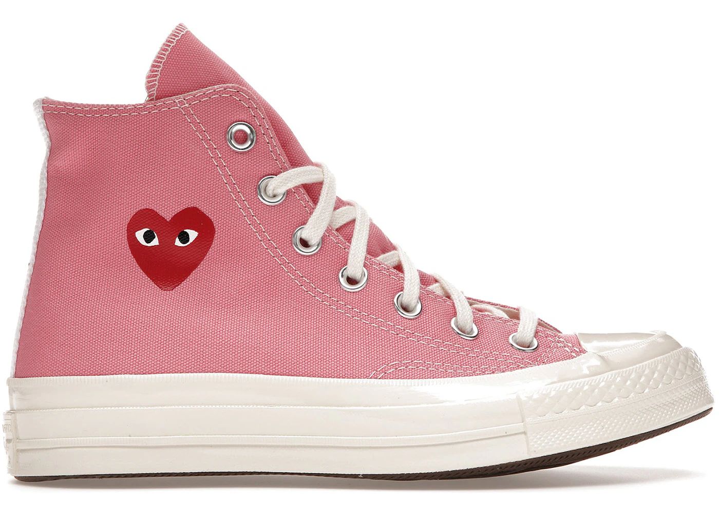 Converse Chuck Taylor All-Star 70 Hi Comme des Garcons Play Bright Pink | StockX