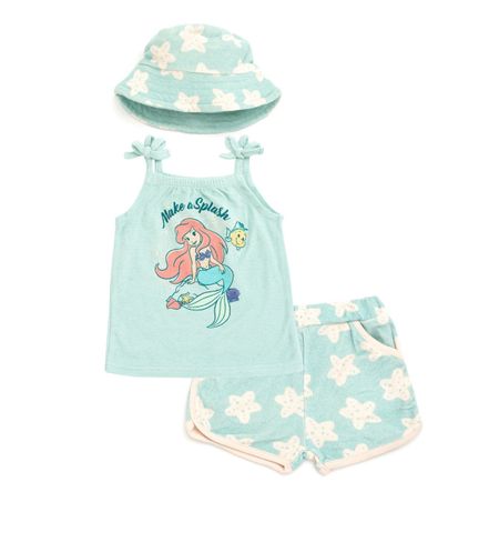 Disney Infant Baby Girls Tank Top Active Retro Dolphin Shorts and Hat at Walmartt

#LTKbaby #LTKSeasonal #LTKkids