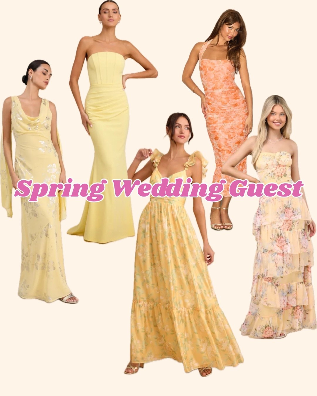 Spring wedding guest dresses, black tie, garden party, semi formal

#LTKootd #LTKWedding