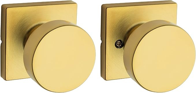 Kwikset Pismo Interior Passage Door Knob, Handle for Closet and Hallway Doors, Non-Locking Doorkn... | Amazon (US)