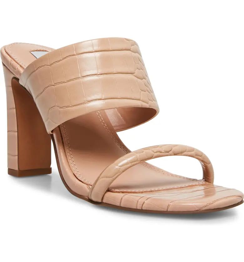 Jive Croc Embossed Slip On Sandal | Nordstrom