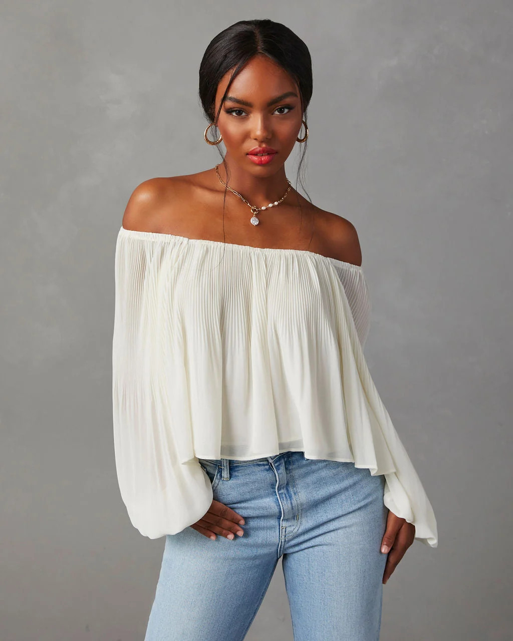 Dupree Plisse Top | VICI