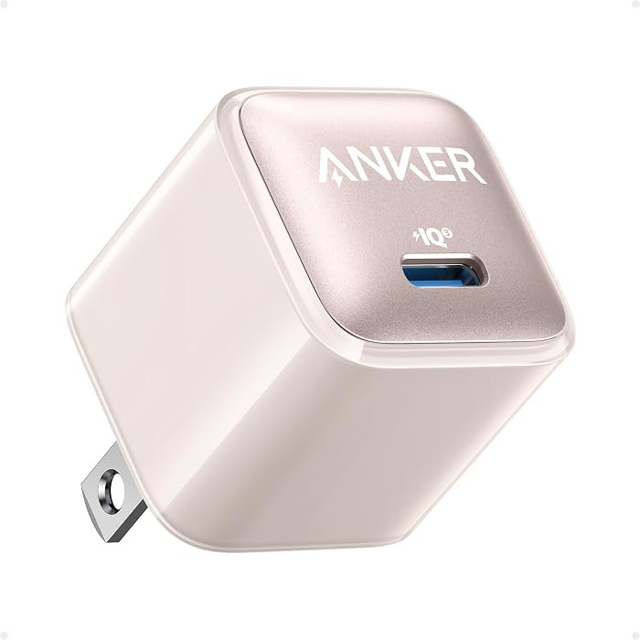 Anker USB C Charger Block, 20W PIQ 3.0 Compact Fast Charging for iPhone 17/16/15 and More Series, Galaxy, Pixel 4/3, iPad (Cable Not Included) | Amazon (US)